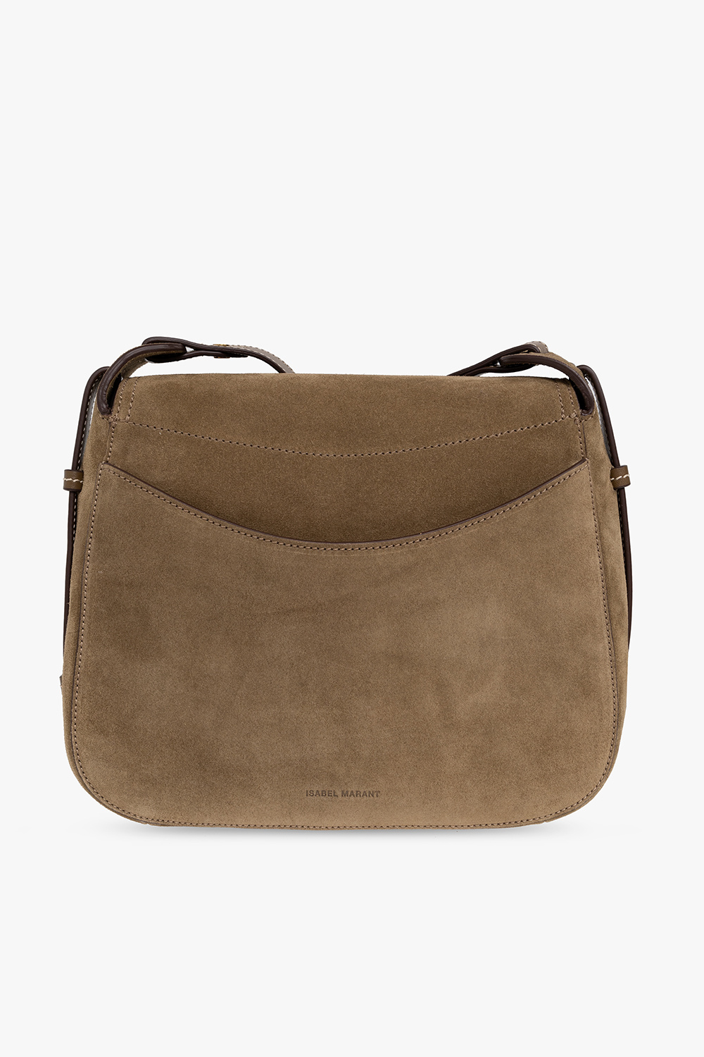 【関税込み】Isabel Marant カーキ Mulfi ミトン Oskan Moon Bag Woman black and gold | ISABEL MARANT Official